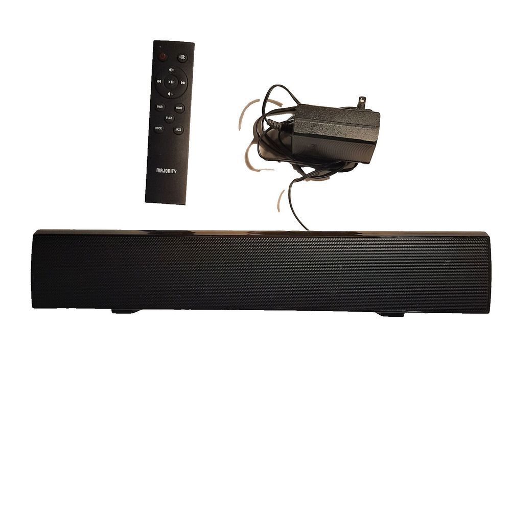Majority Bowfell 15 Inch TV Soundbar - 50 Watts, Bluetooth, 5 Audio Modes, Remot